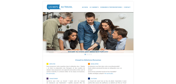 Les mots au travail - Psychologue du travail